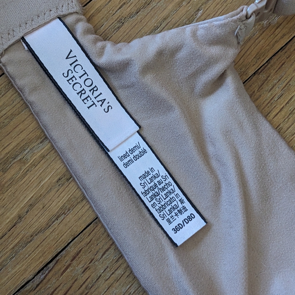 Victoria's Secret Body By Victoria Demi Bra 36D - Picture 5 of 5